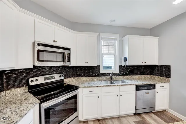 a view of a small space