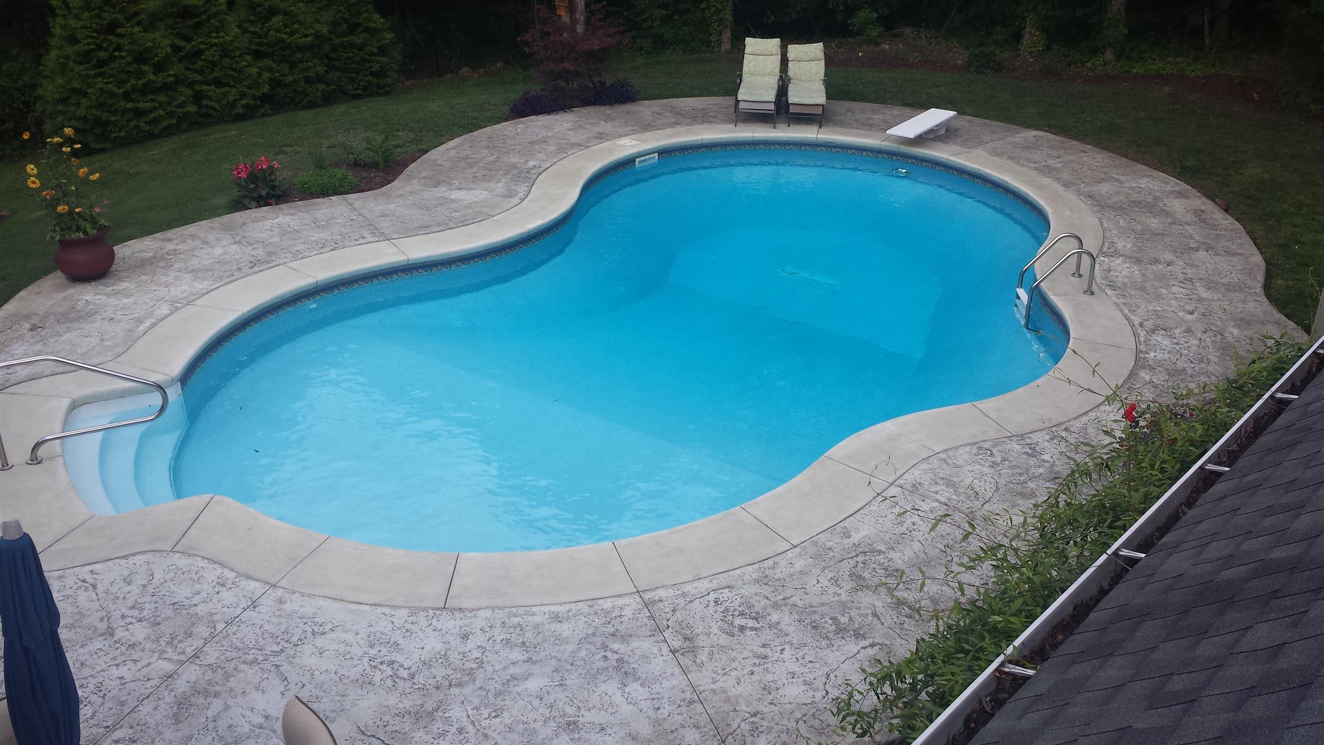1160 Waller Road Brentwood, TN 37027 - Photo 25 of 28 a view of a swimming pool with a yard