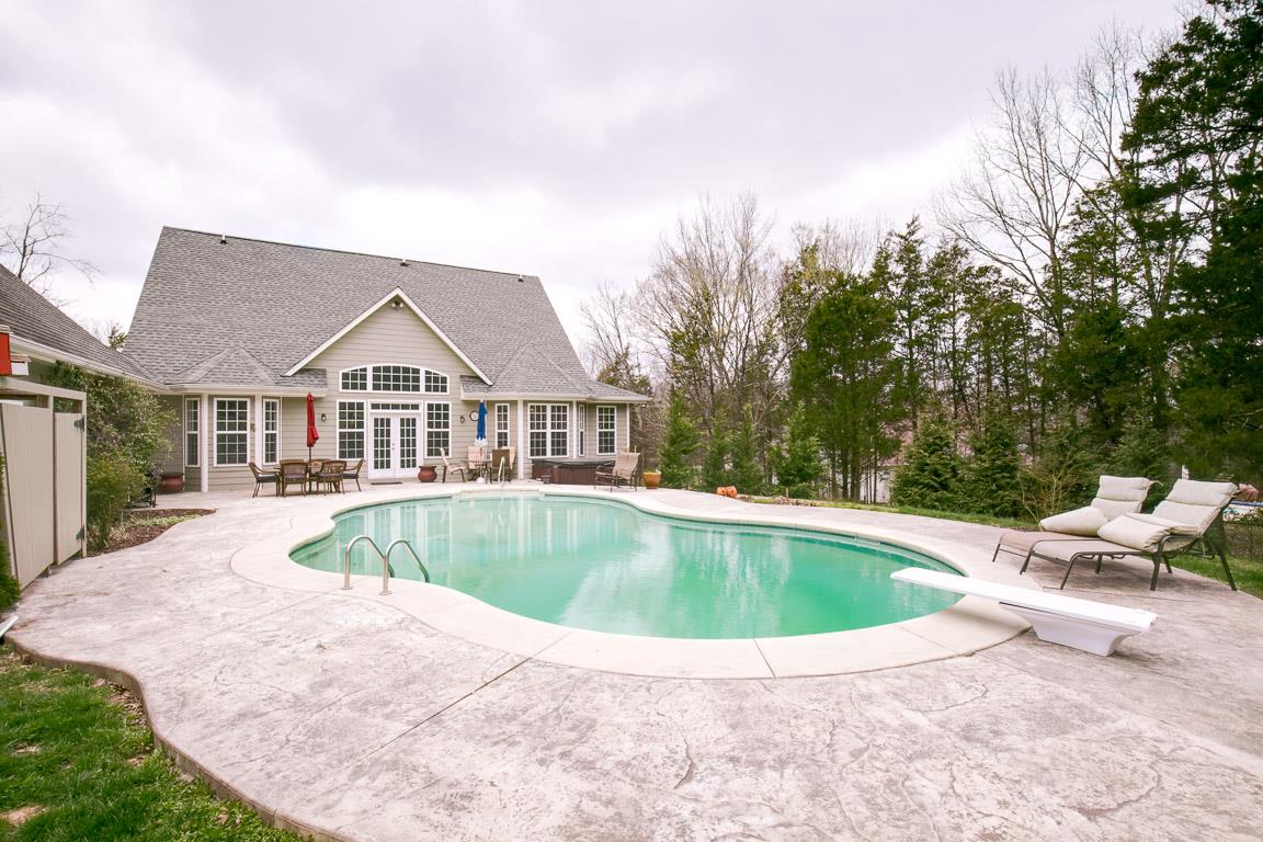 1160 Waller Road Brentwood, TN 37027 - Photo 26 of 28 a view of outdoor space yard swimming pool and sitting area