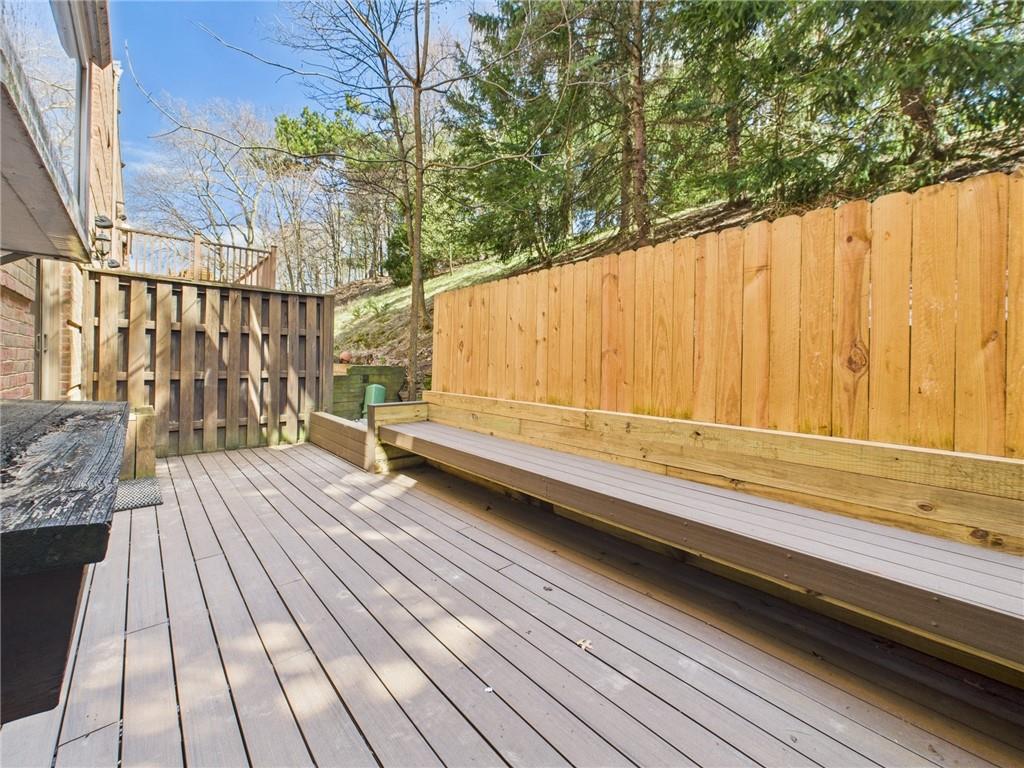 138 North Woodland Road Pittsburgh, PA 15232 - Photo 38 of 50 a view of balcony with wooden floor and outdoor space