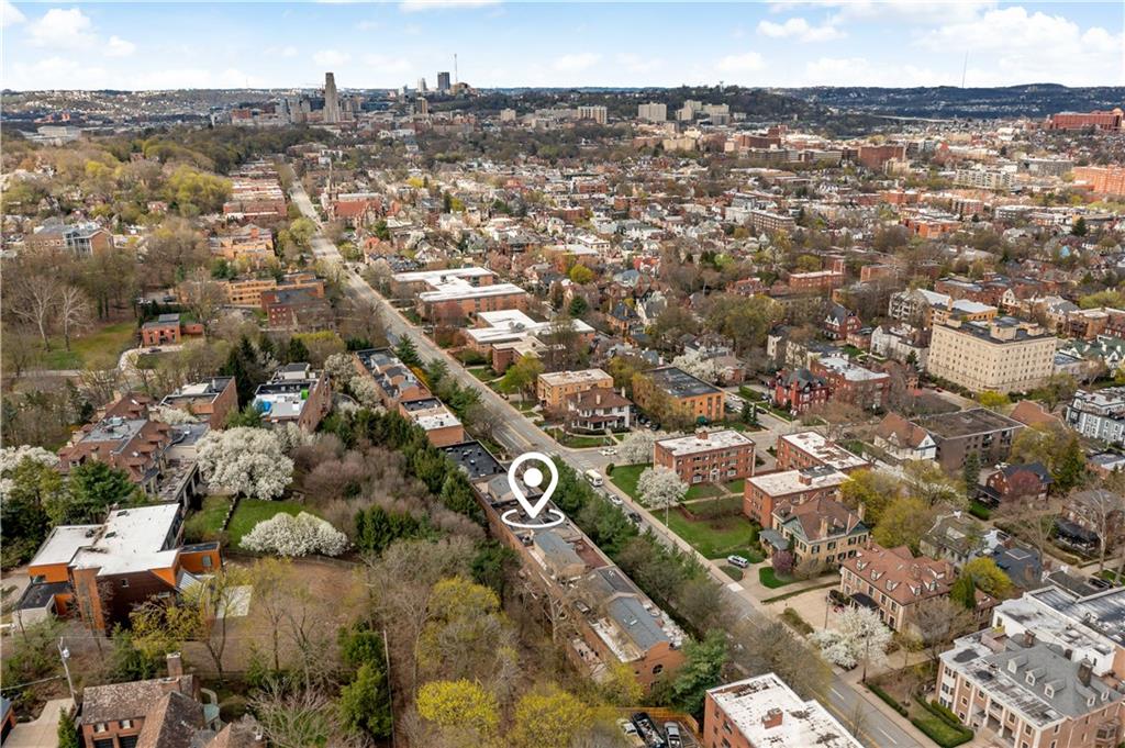138 North Woodland Road Pittsburgh, PA 15232 - Photo 42 of 50 an aerial view of multiple house