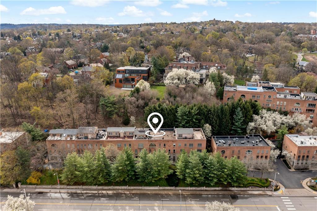 138 North Woodland Road Pittsburgh, PA 15232 - Photo 43 of 50 an aerial view of multiple house