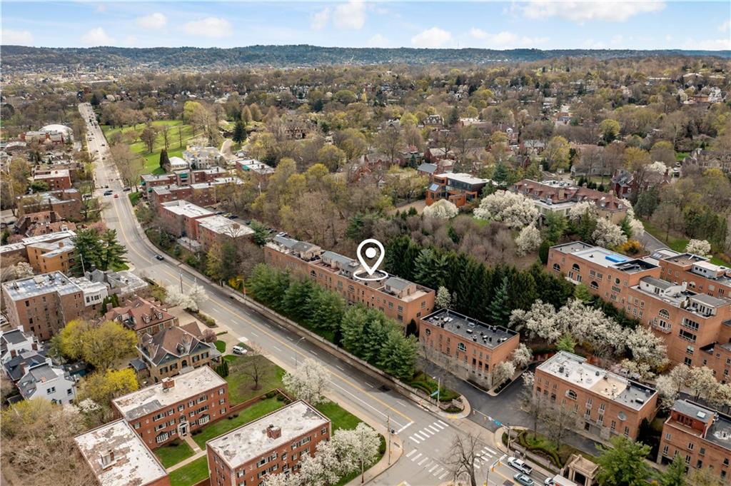 138 North Woodland Road Pittsburgh, PA 15232 - Photo 44 of 50 an aerial view of multiple house
