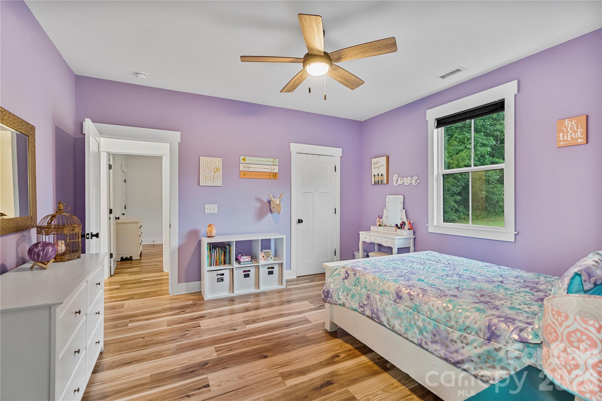 13546 State Highway 55 York, SC 29745 - Photo 38 of 48 a bedroom with a bed and a large window