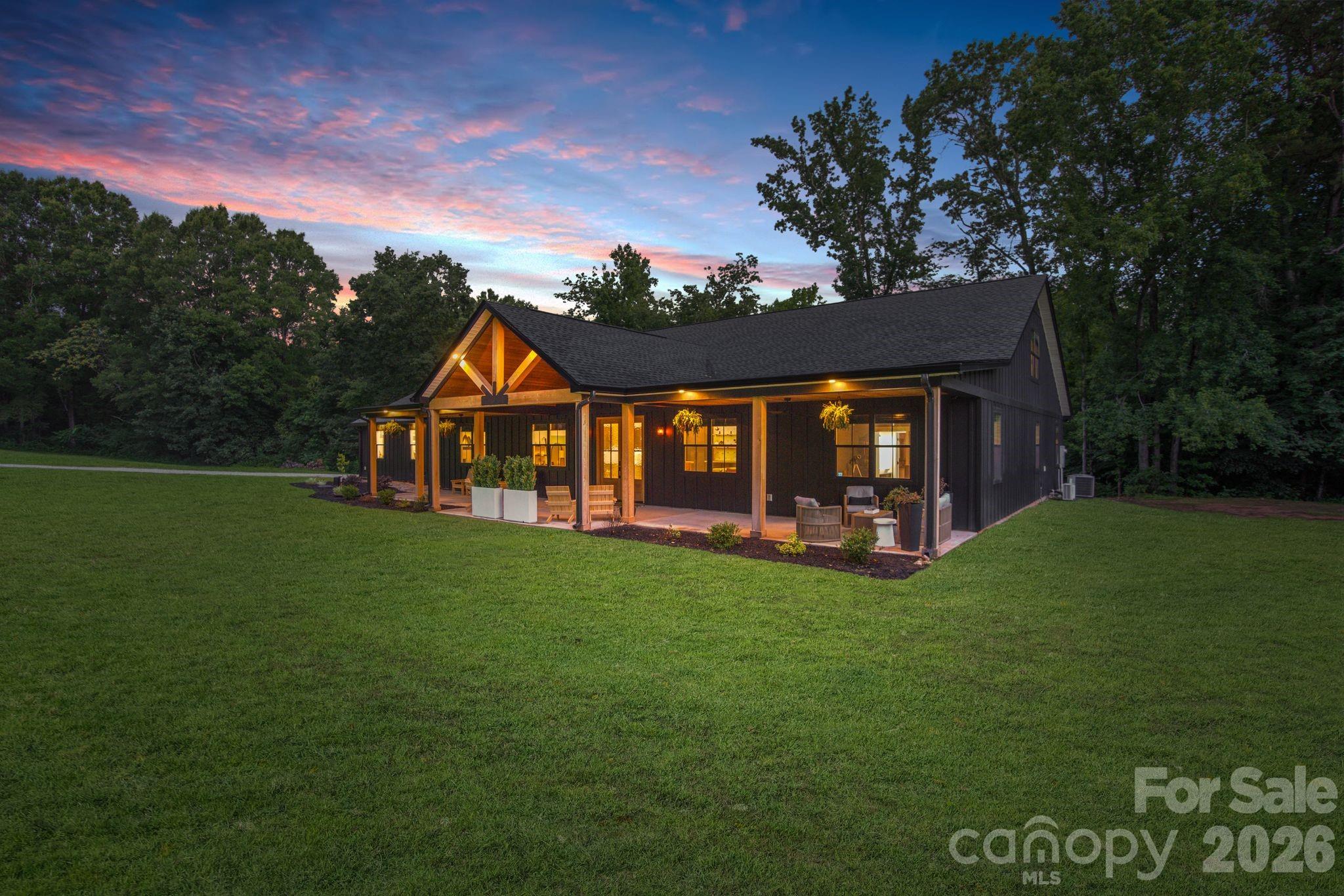 13546 State Highway 55 York, SC 29745 - Photo 45 of 48 a view of a house with backyard and garden