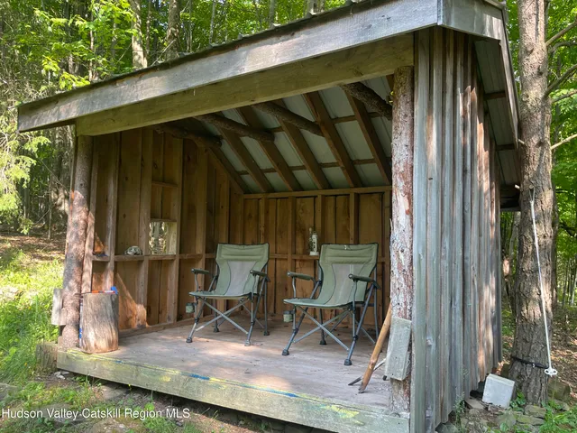 a view of outdoor space and deck
