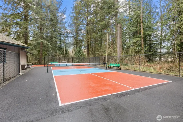 a view of a tennis court