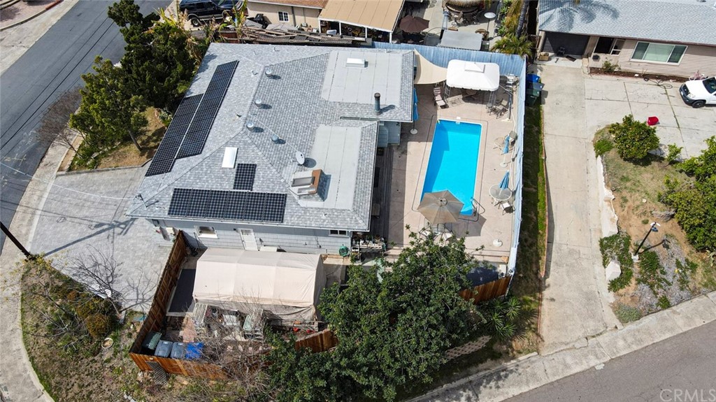 1102 Eucalyptus Drive El Cajon, CA 92020 - Photo 56 of 63 an aerial view of residential houses with outdoor space