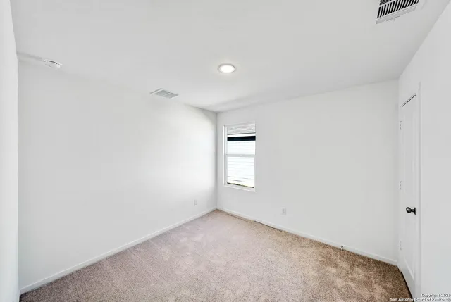 a view of empty room