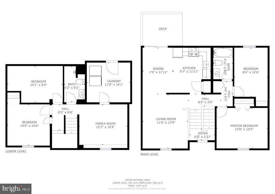 8611 Lawrence Hill Road Perry Hall, MD 21128 - Photo 22 of 22 Floorplan