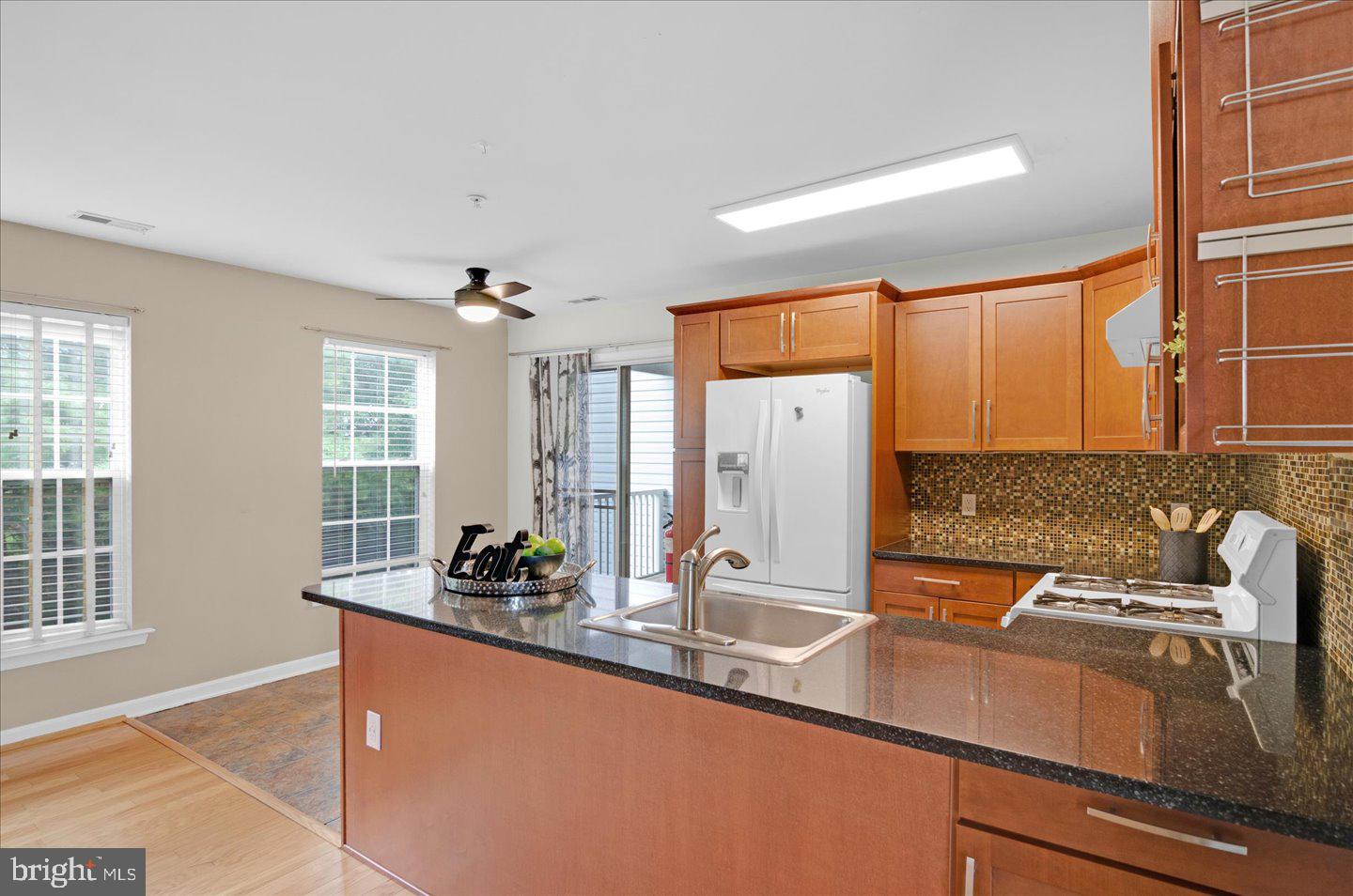151 Wildflower Place Delran, NJ 08075 - Photo 7 of 21 Cherry Kitchen with granite counters