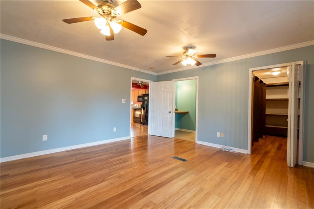 1509 Jefferson Road Jefferson, PA 15344 - Photo 11 of 29 wooden floor in an empty room with a window