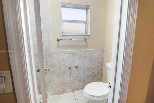 a close view of closet