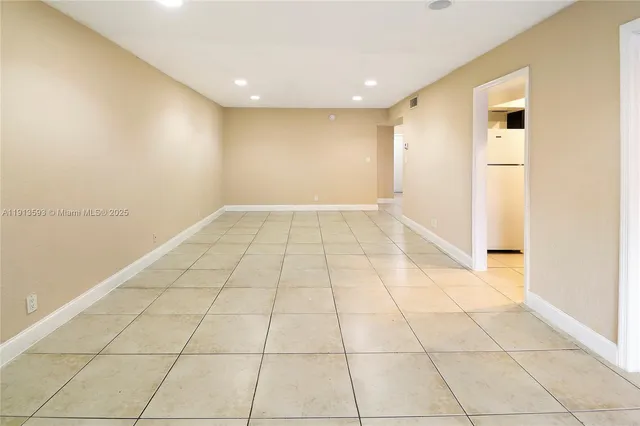 a view of front door