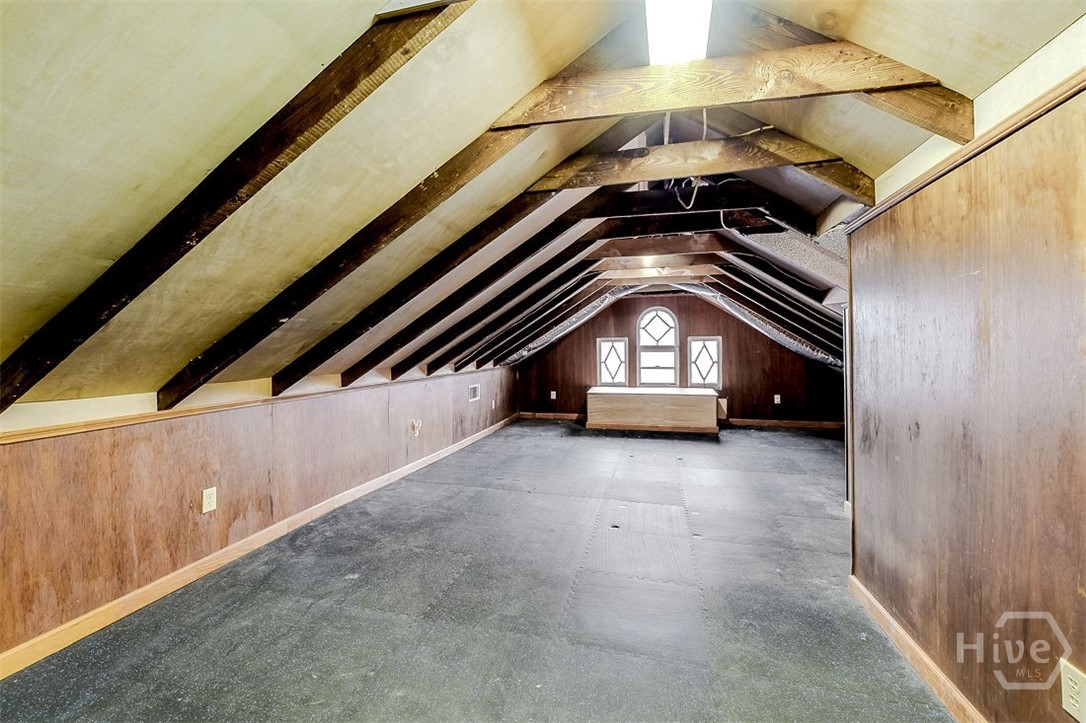514 Maupas Avenue Savannah, GA 31401 - Photo 45 of 53 The heated and cooled attic space is used as a work-out/pilates spacce. The flooring is thick padded gym flooring.