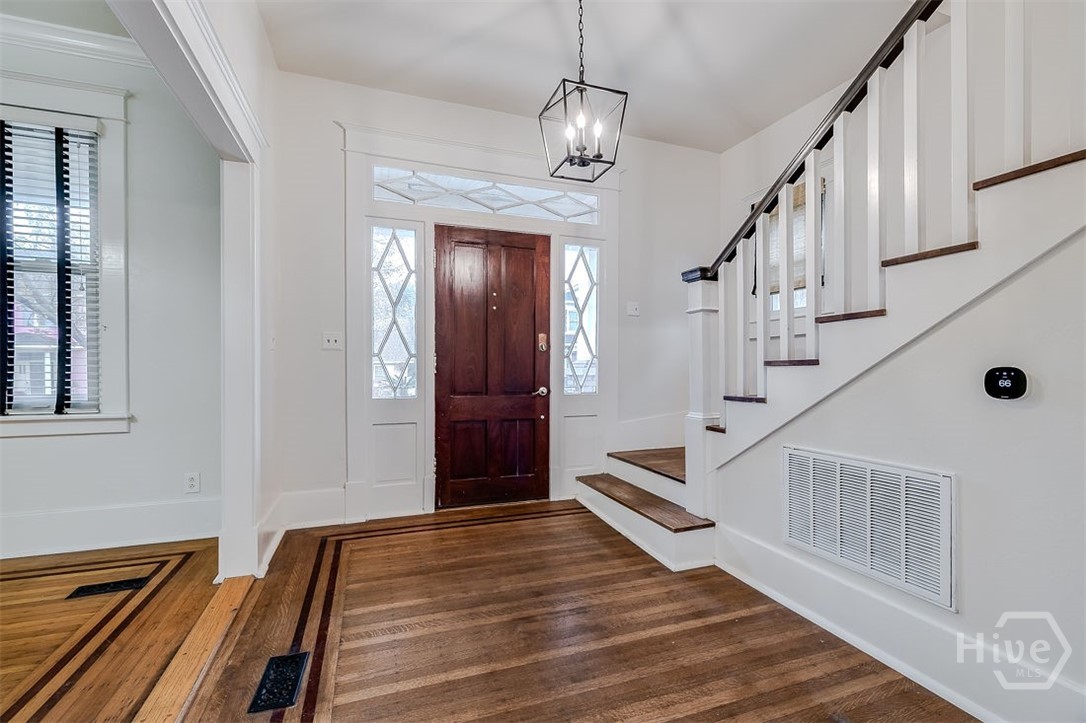 514 Maupas Avenue Savannah, GA 31401 - Photo 7 of 53 Another view of the front entry to the home.