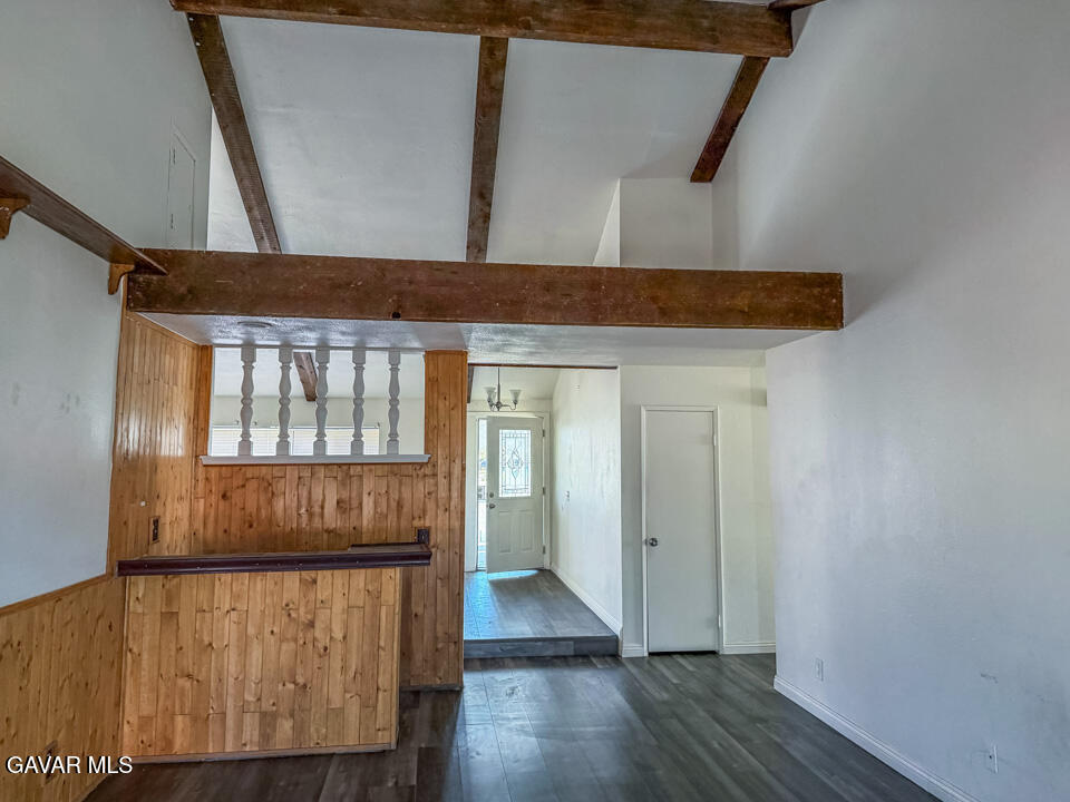 1253 Morven Street Lancaster, CA 93535 - Photo 15 of 18 a view of front door with wooden floor