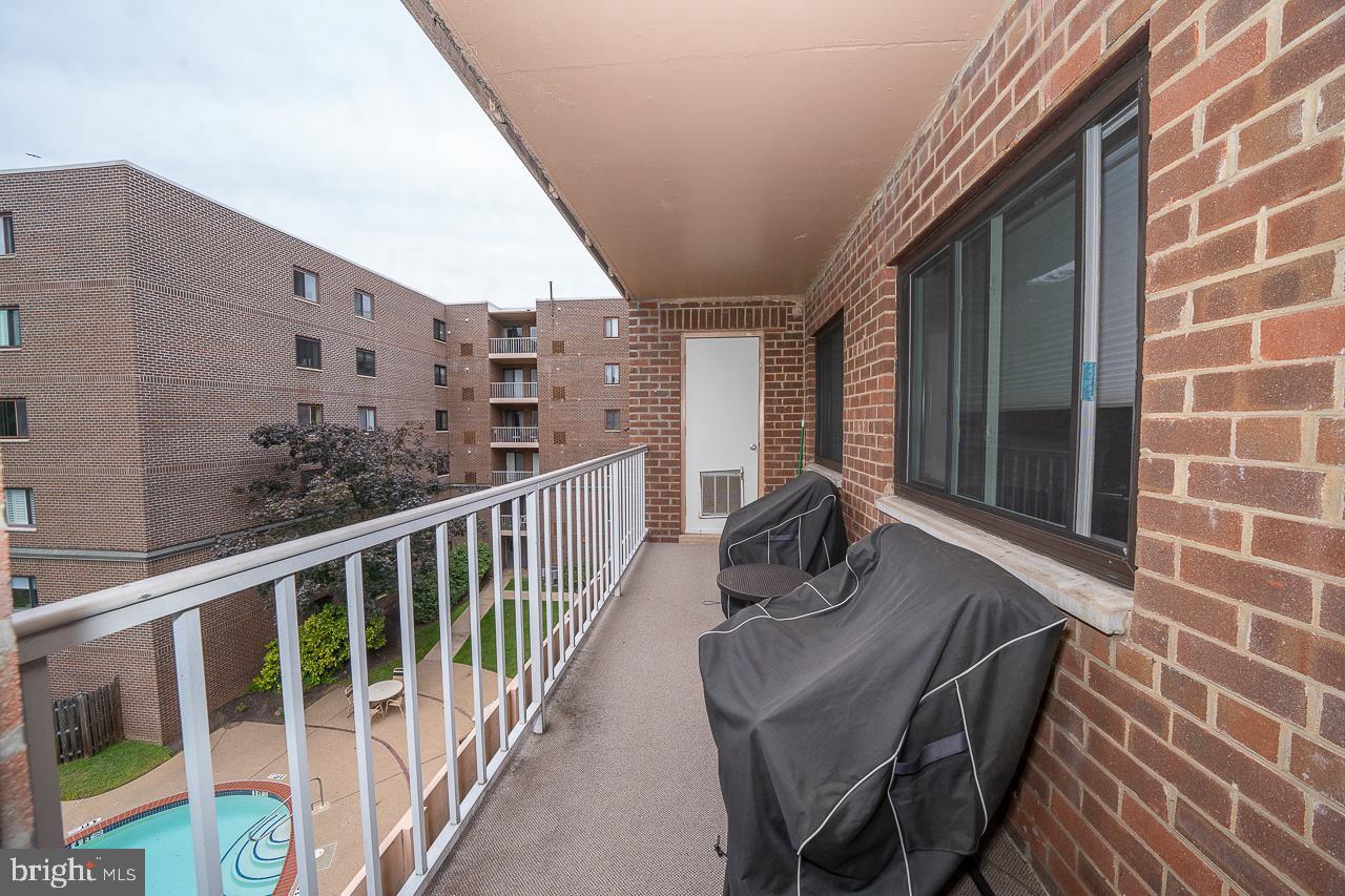 1219 West Wynnewood Road, Unit 415 Wynnewood, PA 19096 - Photo 40 of 57 Balcony off of Living Room