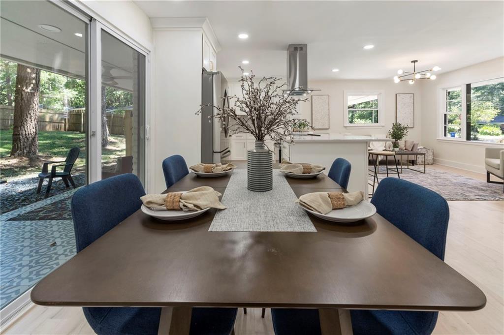 1690 Carter Road Decatur, GA 30032 - Photo 13 of 49 a view of a dining room with furniture
