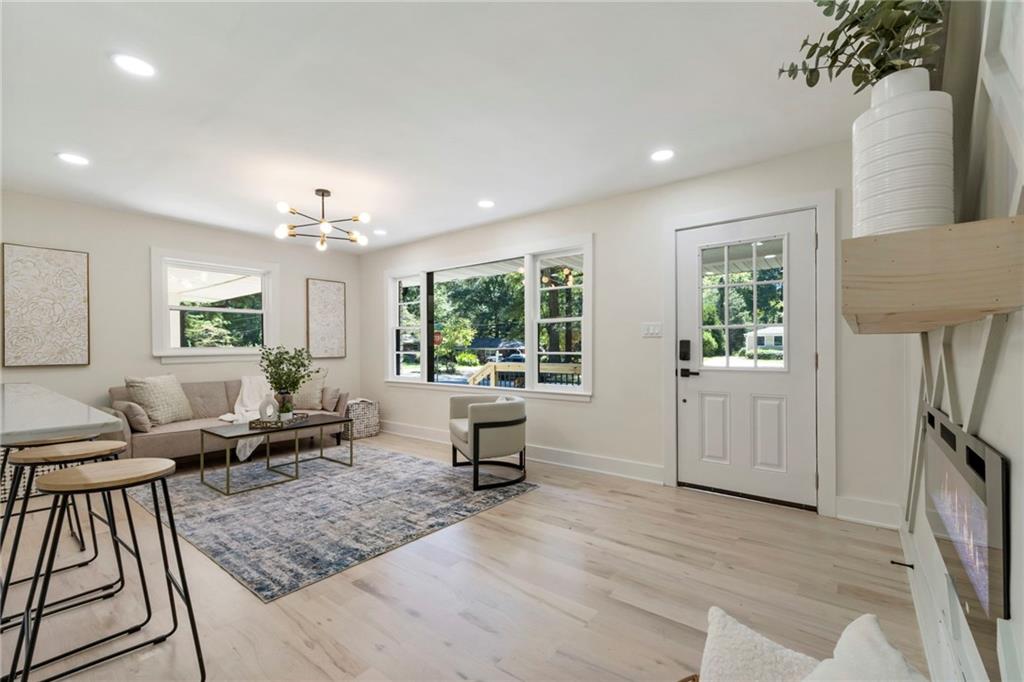 1690 Carter Road Decatur, GA 30032 - Photo 5 of 49 a living room with furniture and a large window