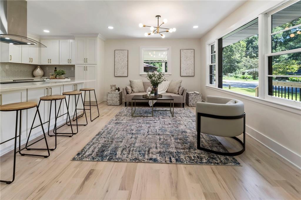 1690 Carter Road Decatur, GA 30032 - Photo 7 of 49 a living room with furniture and a large window