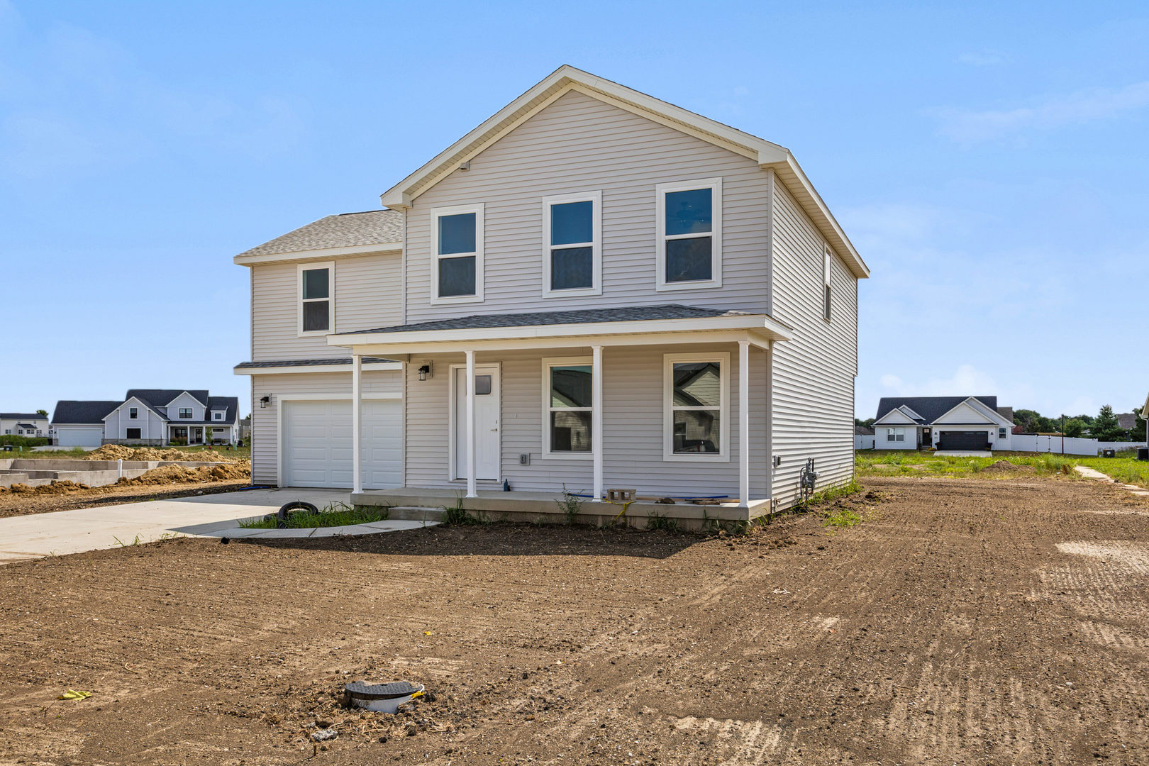 508 Patterson Drive Bloomington, IL 61701 - Photo 2 of 33 a front view of a house with a yard