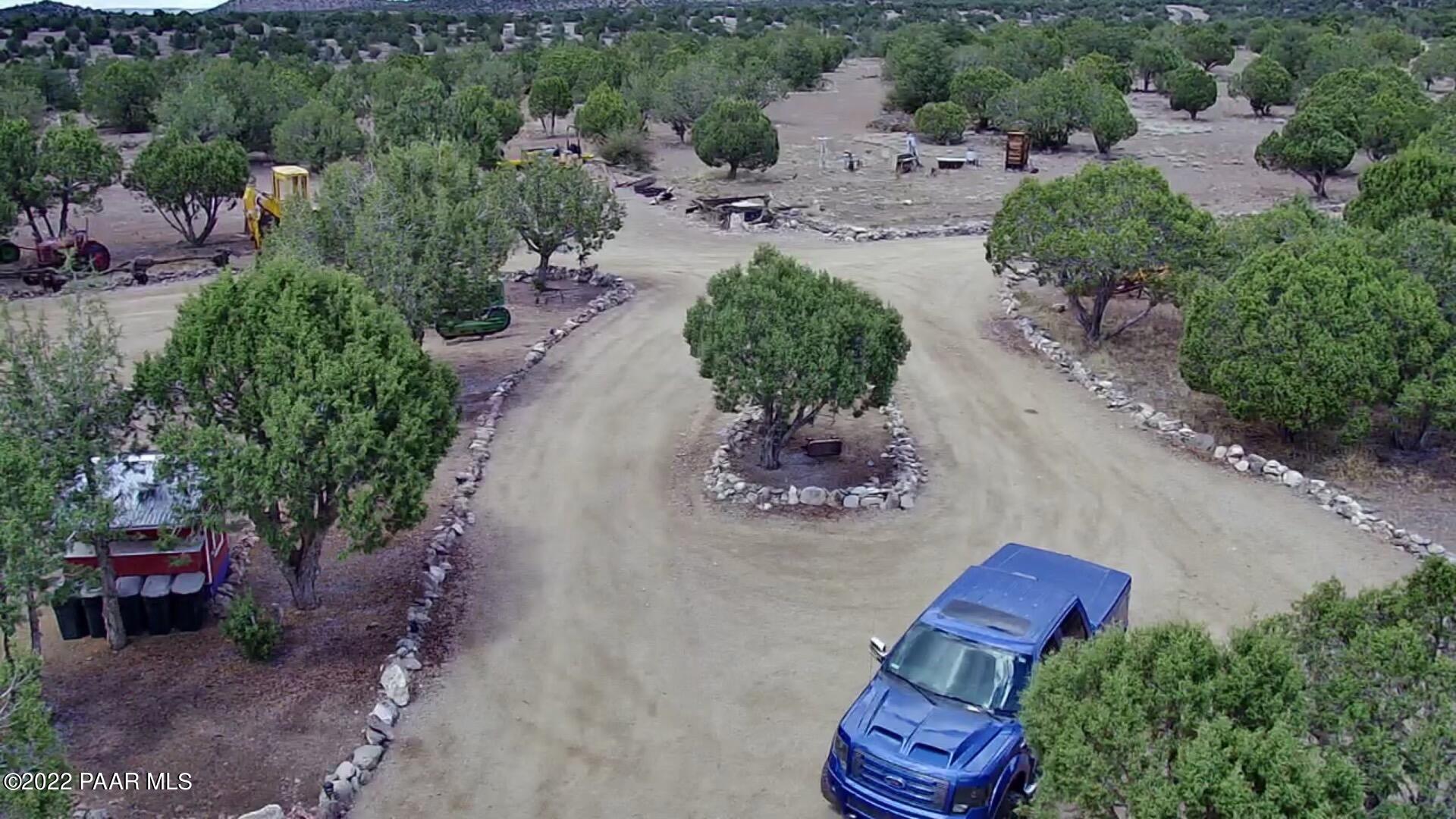 18100 Crossroads Ranch Road Prescott, AZ 86305 - Photo 19 of 40 an aerial view of a house with outdoor space