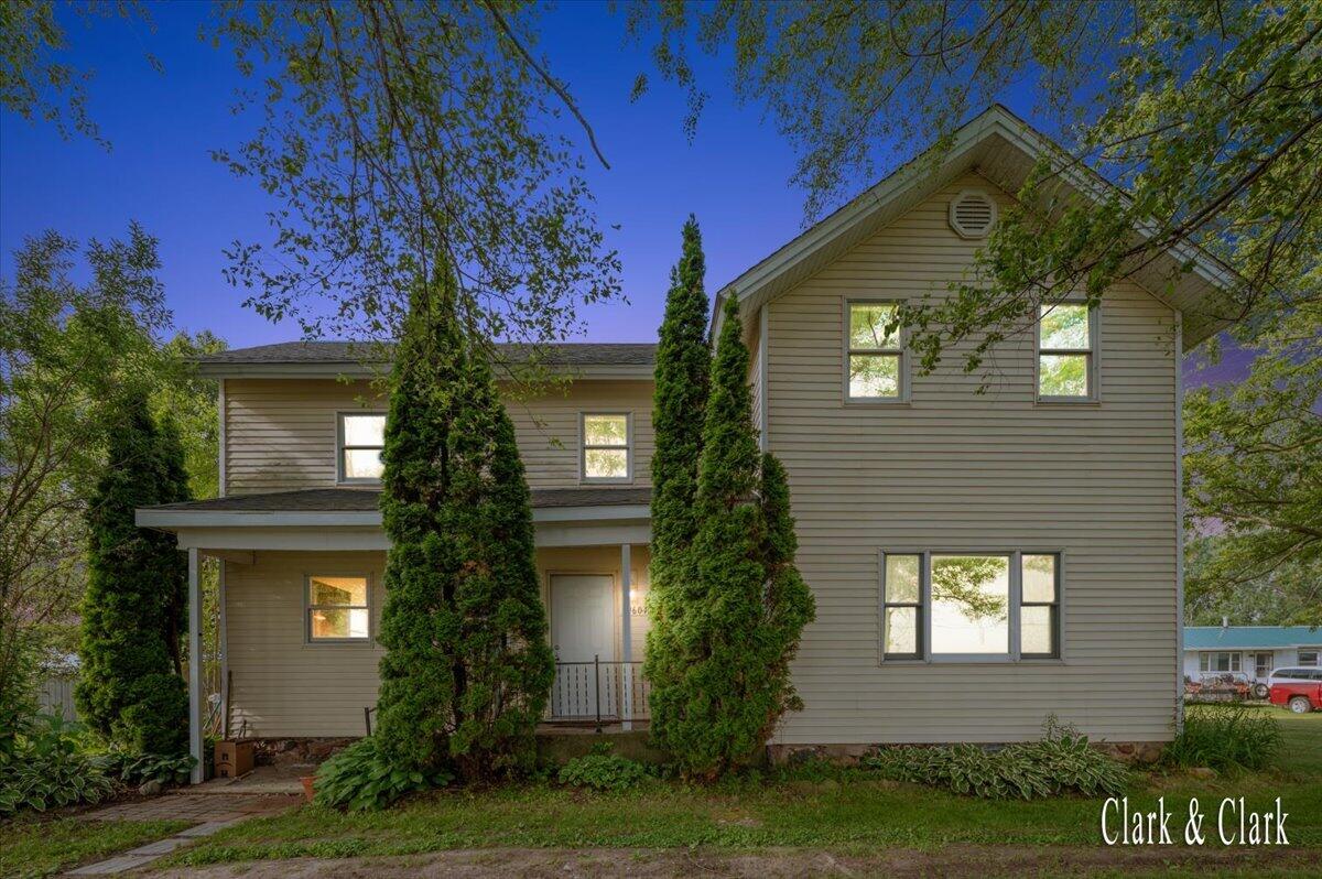 9604 East Brown Road Lake Odessa, MI 48849 - Photo 1 of 31 24-EXTERIOR 01A TWILIGHT
