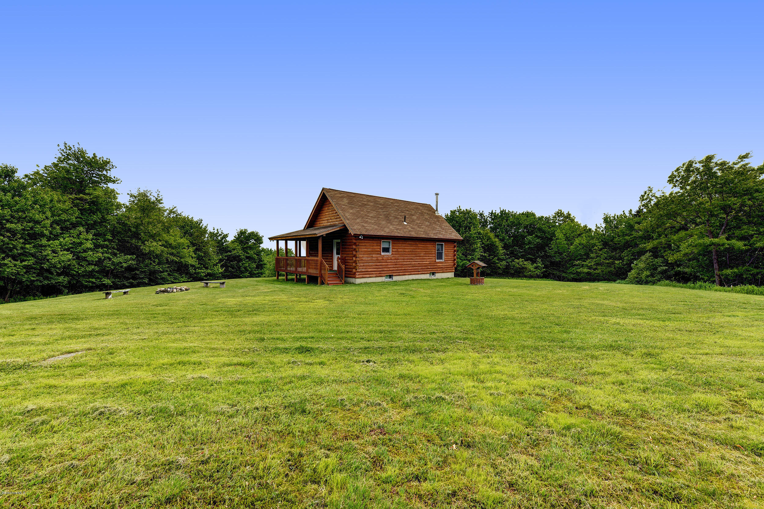 92 Curtin Road Peru, MA 01235 - Photo 8 of 30 a house view with a outdoor space