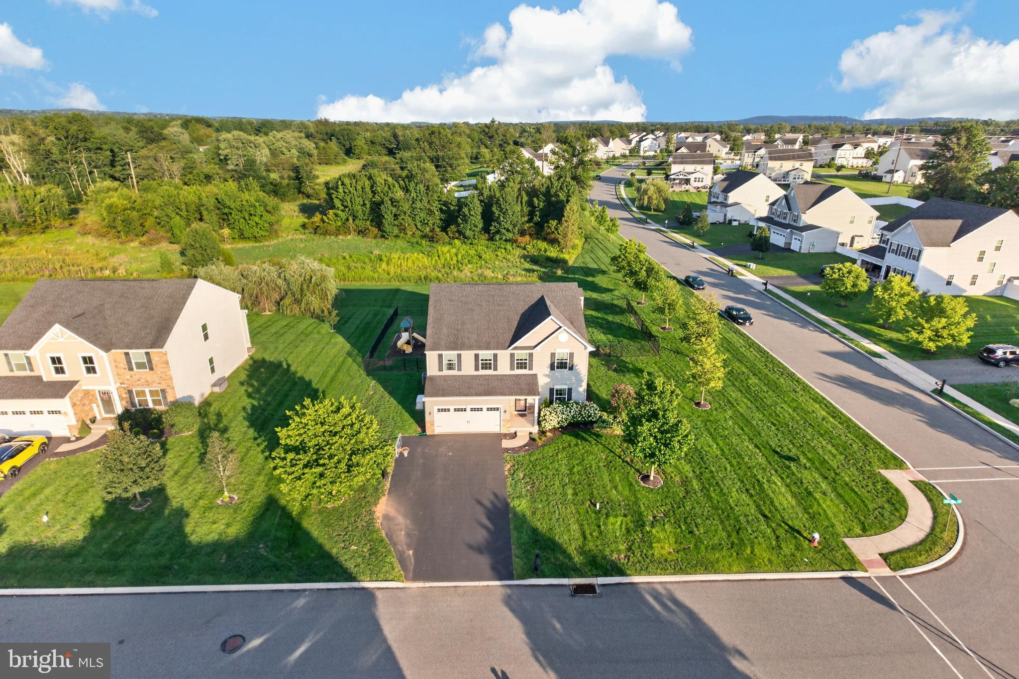 15 Blue Ridge Drive Reading, PA 19606 - Photo 7 of 76 Aerial View of front of home