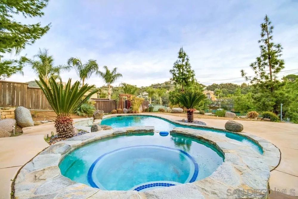 2010 South Grade Road Alpine, CA 91901 - Photo 34 of 35 a view of a swimming pool with an outdoor seating