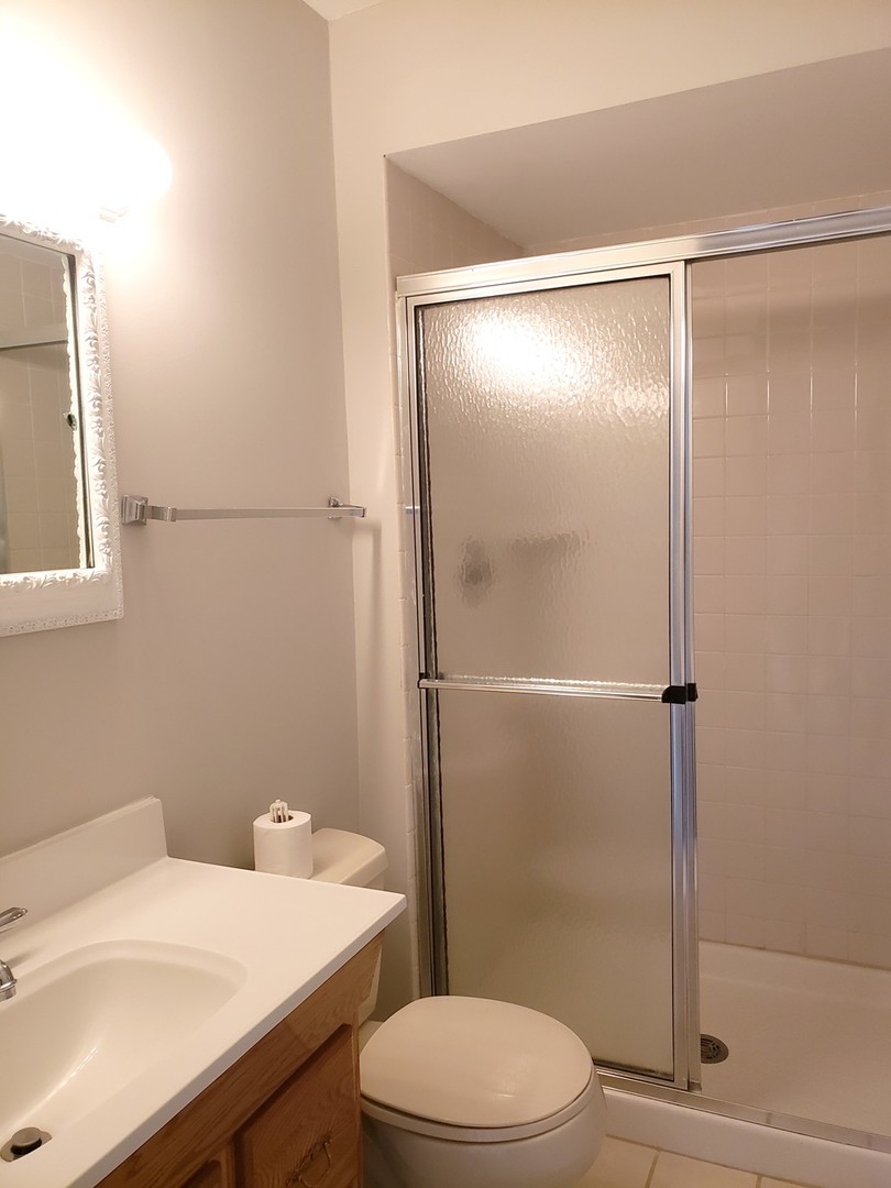 413 Harmony Drive Wheeling, IL 60090 - Photo 11 of 19 a bathroom with a sink a toilet and shower