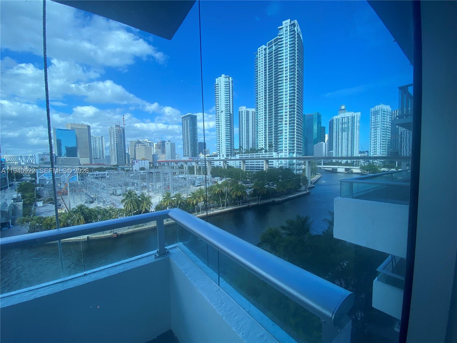 185 Southwest 7th Street, Unit 501 Miami, FL 33130 - Photo 18 of 31 a view of a balcony with outdoor space