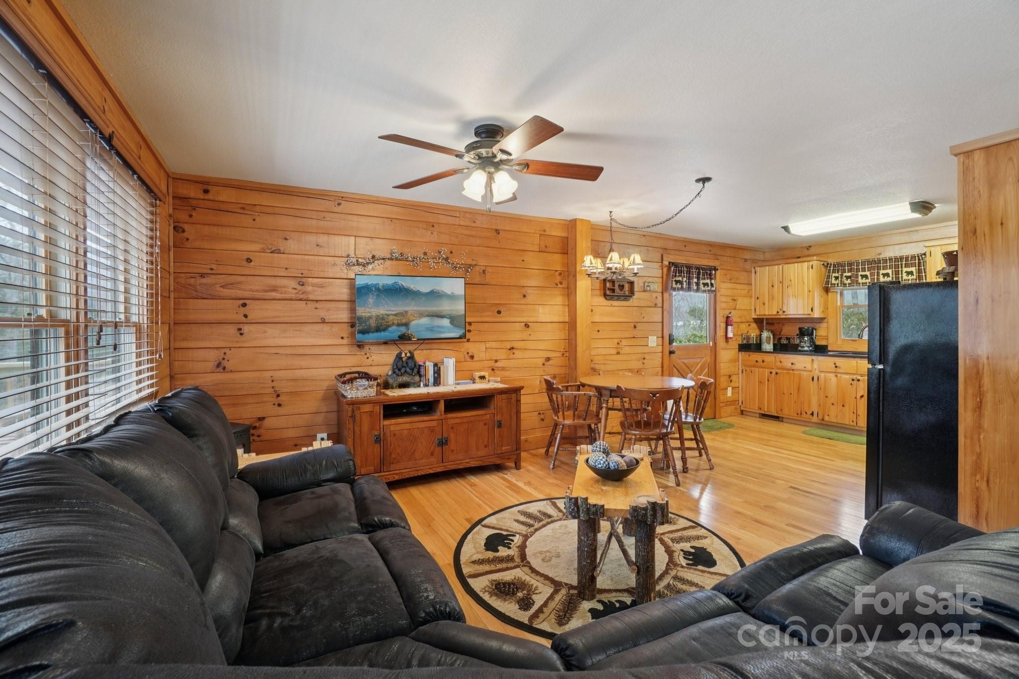 804 Ledbetter Road Robbinsville, NC 28771 - Photo 15 of 27 a living room with furniture and a large window