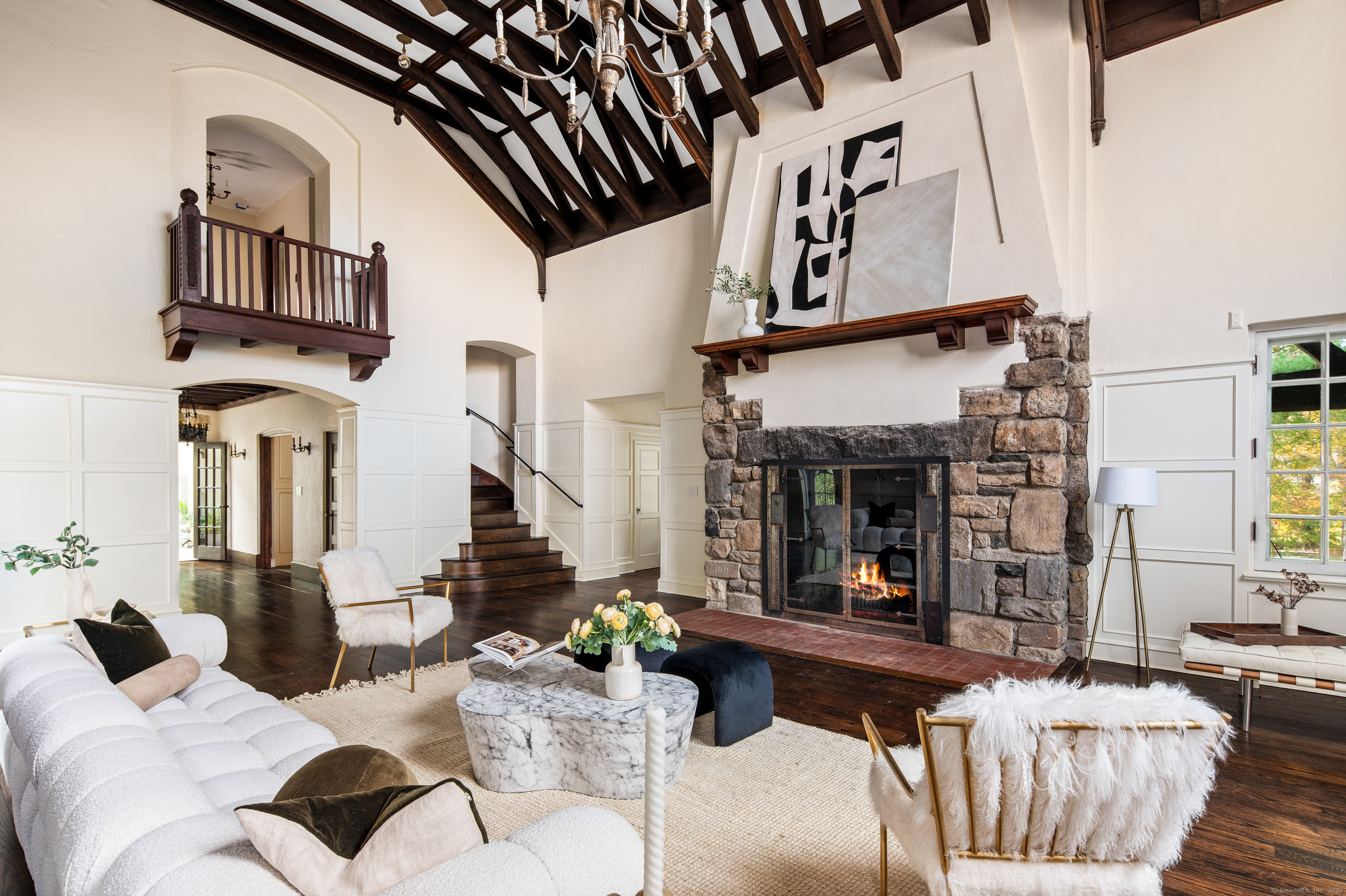 271 Hunting Ridge Road Stamford, CT 06903 - Photo 7 of 40 a living room with furniture