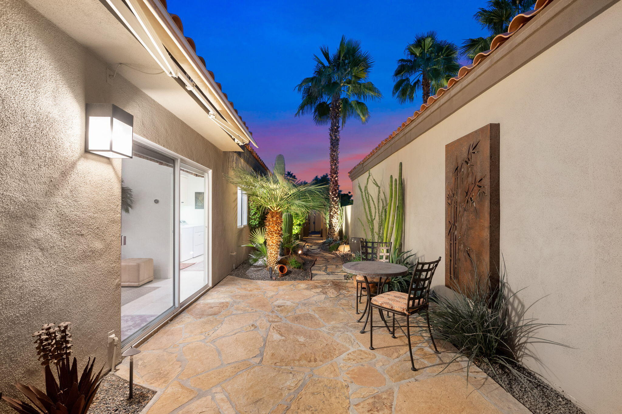 56685 Merion La Quinta, CA 92253 - Photo 73 of 82 a view of a house with backyard and sitting area