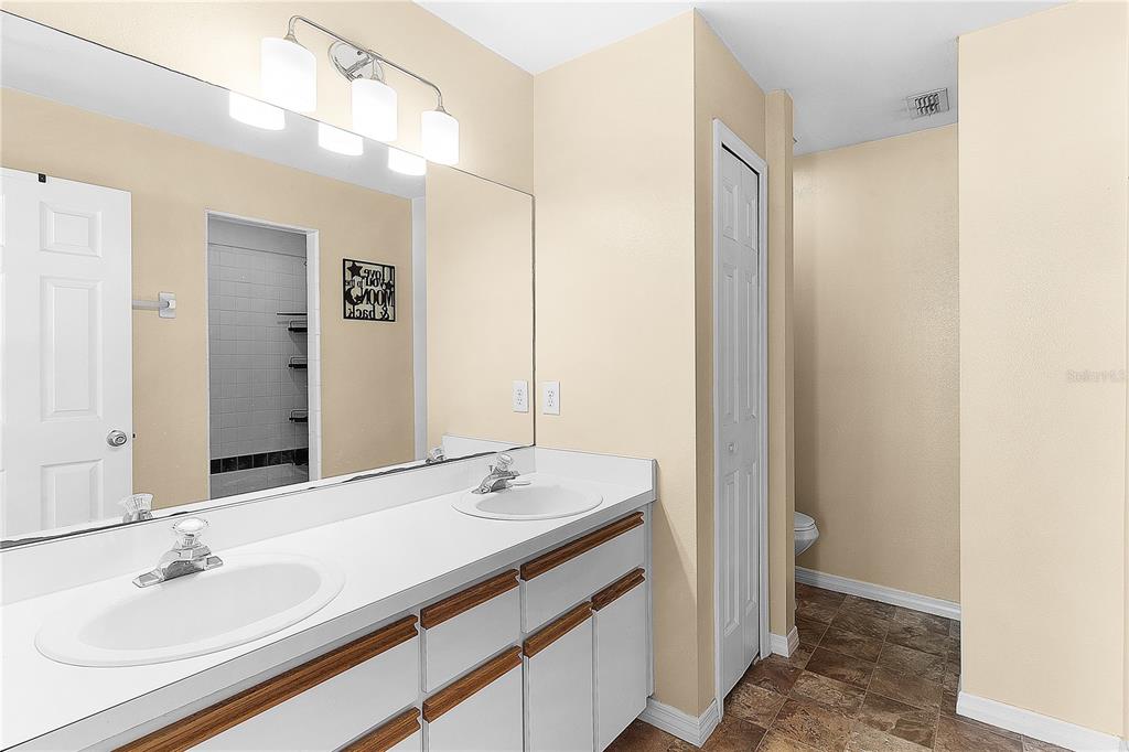 40045 Palm Street Lady Lake, FL 32159 - Photo 48 of 50 a bathroom with a sink and a mirror