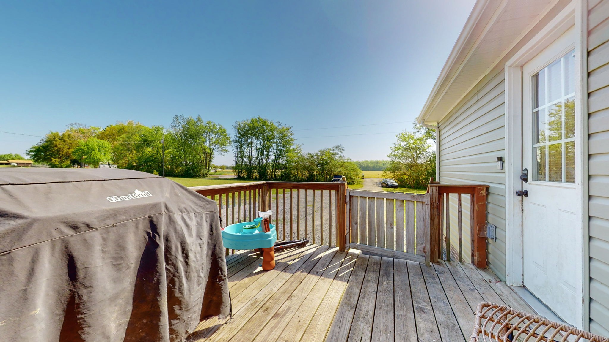 113 Wells Lee Road Elora, TN 37328 - Photo 29 of 39 a view of a deck with wooden floor and outer view