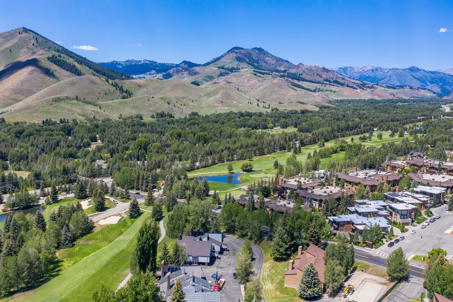 127 Saddle Road, Unit D7 Ketchum, ID 83340 - Photo 18 of 21 Aerial-Griffins Butte
