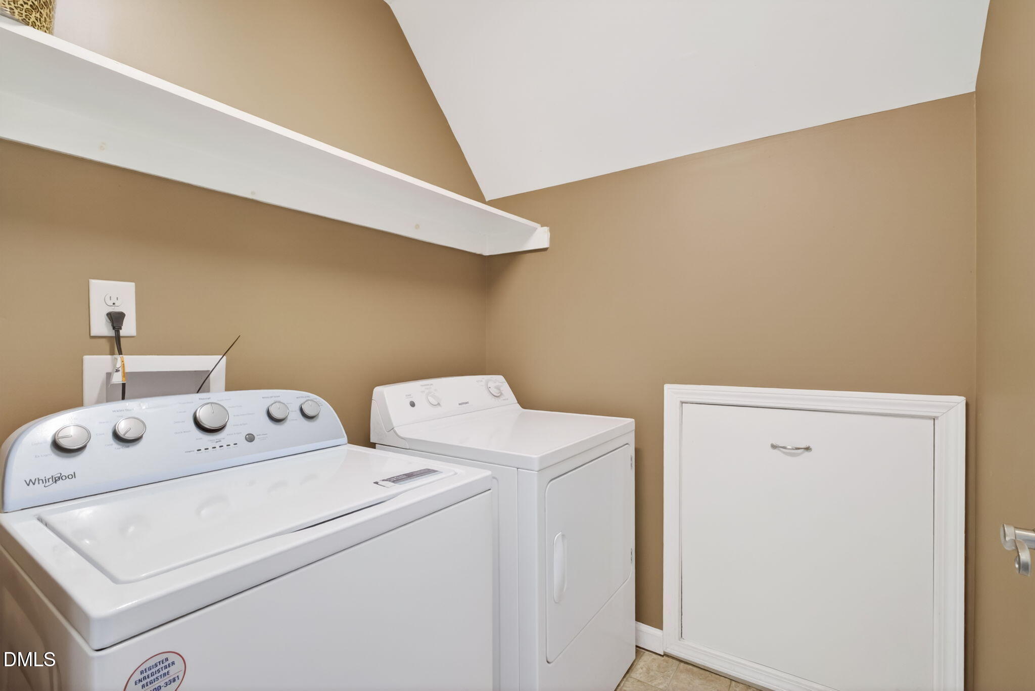 923 White Memorial Church Road Willow Spring, NC 27592 - Photo 32 of 46 a utility room with dryer and washer