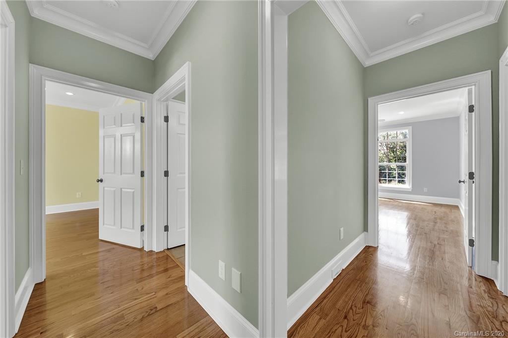 3705 Mining Road Kershaw, SC 29067 - Photo 24 of 47 a view of a hallway with wooden floor