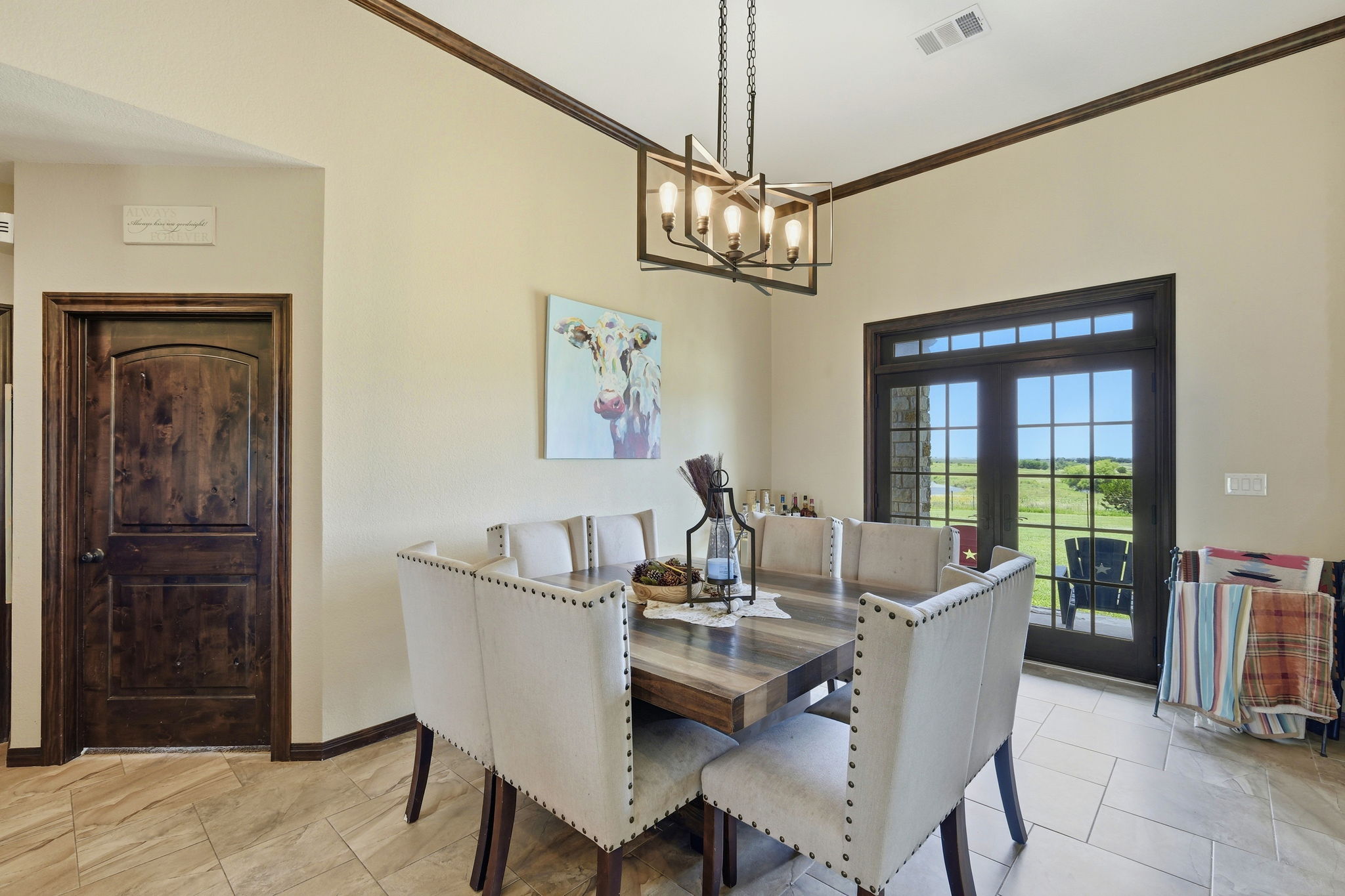701 County Road 107 Georgetown, TX 78626 - Photo 11 of 30 a view of a dining room with furniture window and outside view