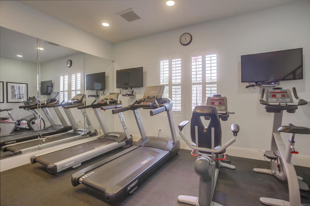 4326 Star Path Way, Unit 1 Oceanside, CA 92056 - Photo 66 of 72 a view of a room with gym equipment