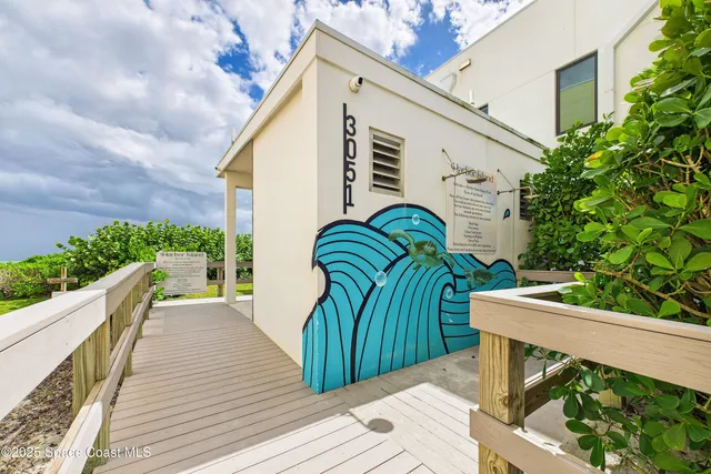 a view of beach and ocean