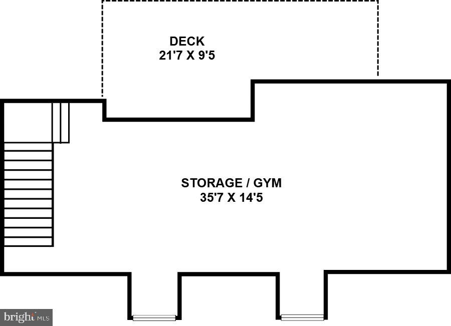 9704 Kendale Road Potomac, MD 20854 - Photo 69 of 70 Spacious layout with deck access.