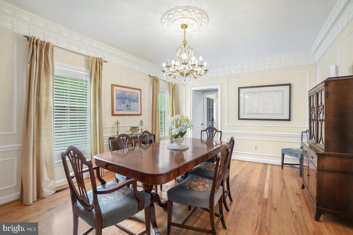9704 Kendale Road Potomac, MD 20854 - Photo 8 of 70 Elegant dining space with classic charm.