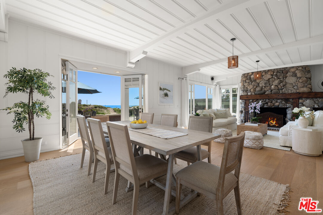 31202 Broad Beach Road Malibu, CA 90265 - Photo 7 of 38 a view of a dining room with furniture