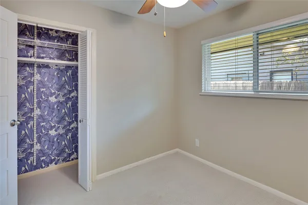 a small space with a window