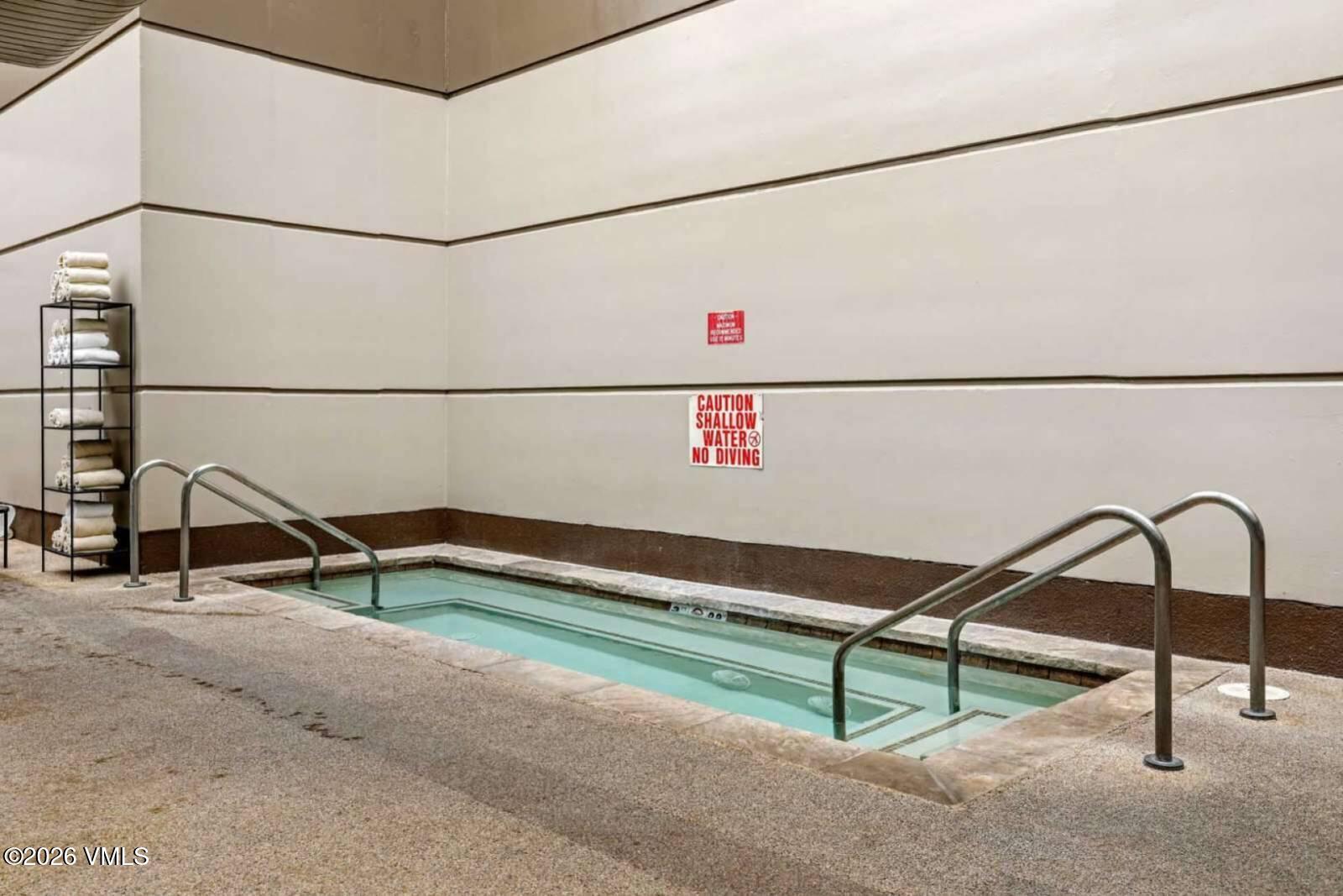 1100 North Frontage Road West, Unit 1519 Vail, CO 81657 - Photo 25 of 38 Indoor Hot Tub