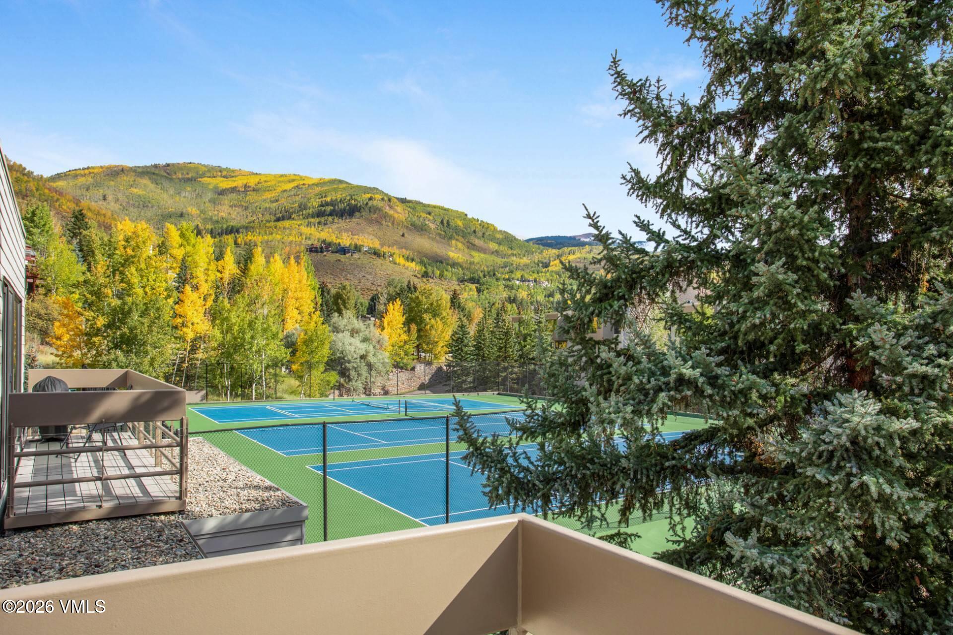 1100 North Frontage Road West, Unit 1519 Vail, CO 81657 - Photo 26 of 38 View of Tennis Courts